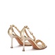 Albano Sandale damă aurii cu cristale - vezi 4