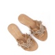 PAOLA FIORENZA Papuci damă bej - vezi 3