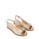 RENZONI Sandale damă aurii cu platformă - vezi 2