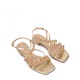 Albano Sandale damă aurii cu cristale - vezi 2