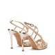 Albano Sandale damă aurii cu cristale - vezi 4