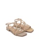 Albano Sandale damă aurii cu cristale - vezi 2