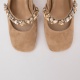 Alma En Pena Pantofi damă bej cu cristale - vezi 3 - Pepina.ro Alma En Pena Pantofi damă bej cu cristale - vezi 3