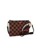 SPRAYGROUND Geantă umăr PEEKING CHARACTER CHECK POUCHETTE - vezi 2