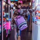 SPRAYGROUND Rucsac PINK AND BLACK DRIP CHECK - vezi 4