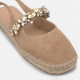 ALMA EN PENA Espadrile damă bej - vezi 4