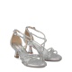 ALMA EN PENA Sandale damă argintii - vezi 2