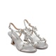 ALMA EN PENA Sandale damă argintii - vezi 2