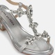 ALMA EN PENA Sandale damă argintii - vezi 4
