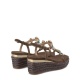 Alma En Pena Sandale damă maro cu platformă - vezi 3