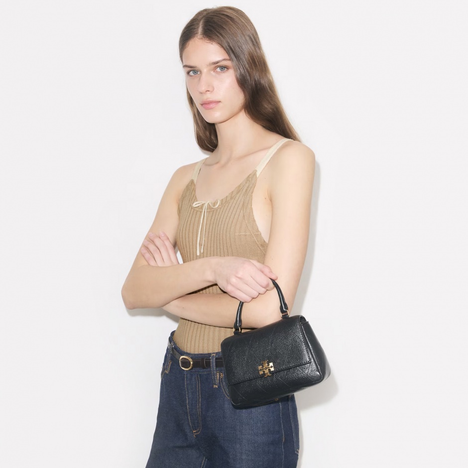 TORY BURCH Geantă damă neagră Mini Charlie - vezi 4 - Pepina.ro TORY BURCH Geantă damă neagră Mini Charlie - vezi 4