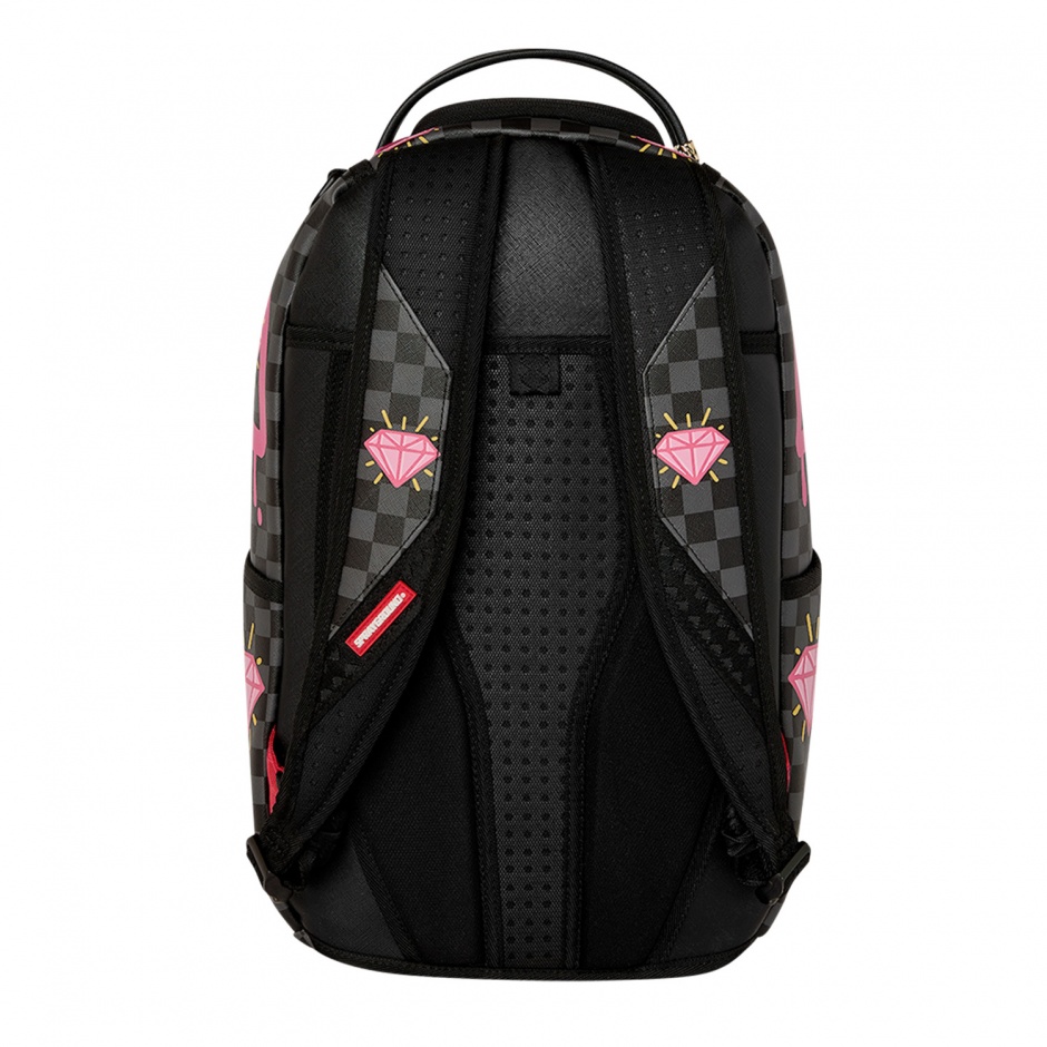 SPRAYGROUND Rucsac PINK PANTHER DRIPPY DIAMONDS - vezi 3 - Pepina.ro SPRAYGROUND Rucsac PINK PANTHER DRIPPY DIAMONDS - vezi 3