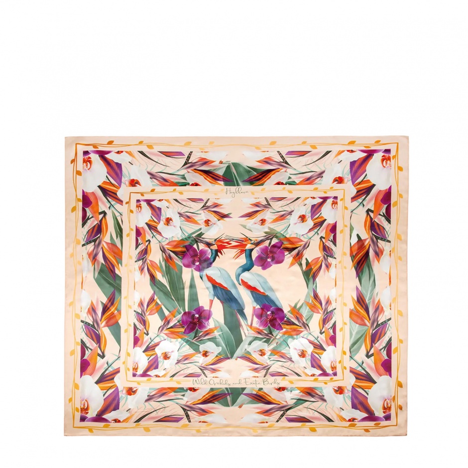 HÖGL Eșarfă damă Karree Exotic Bird - vezi 1