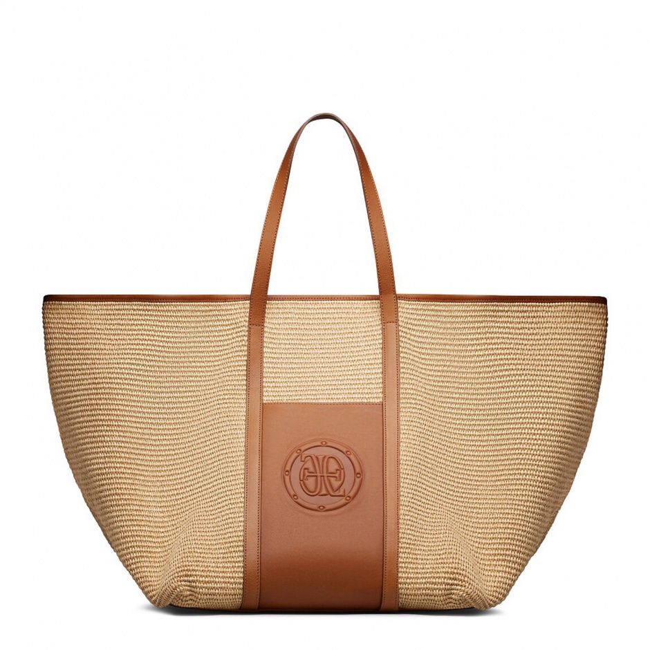 Fabi Geantă damă din rafia Fancy - vezi 1