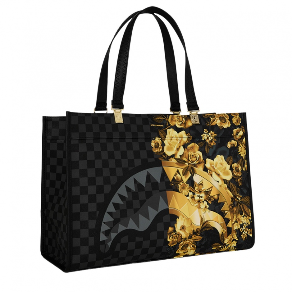 SPRAYGROUND Geantă GOLD FLORAL REMIX - vezi 2