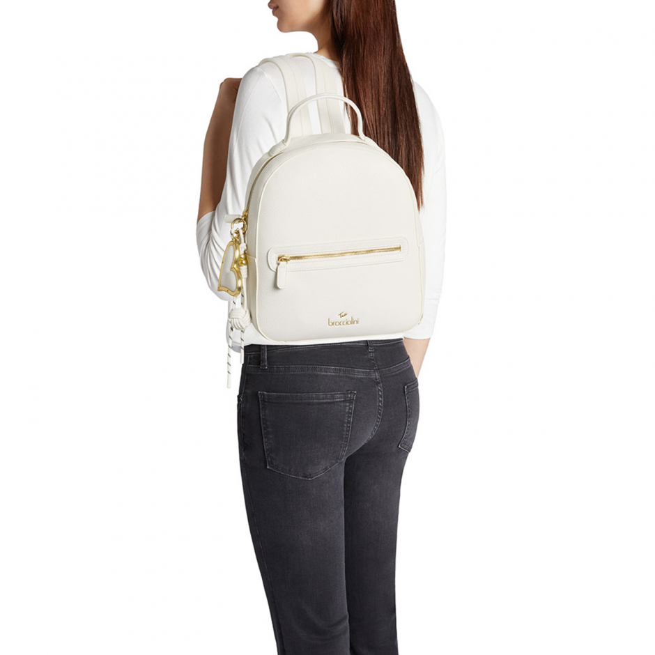 Braccialini Rucsac damă alb Beth Jewels - vezi 4 - Pepina.ro Braccialini Rucsac damă alb Beth Jewels - vezi 4