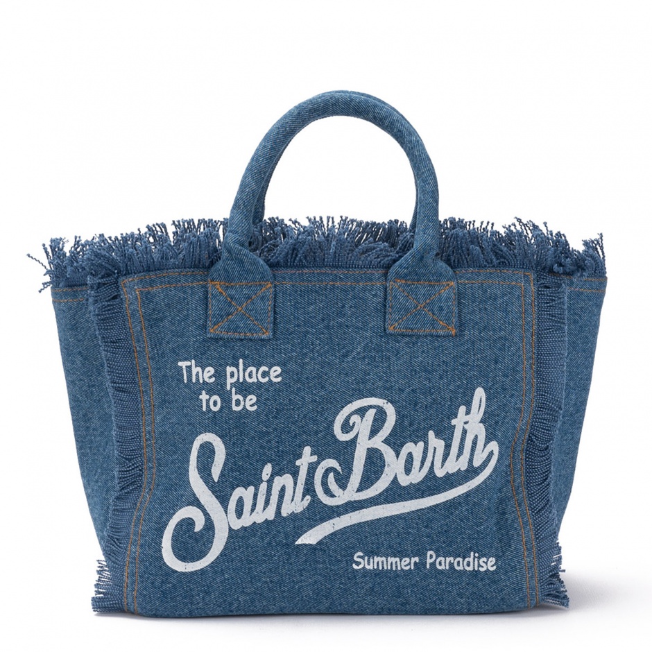 SAINT BARTH Geantă damă denim Colette - vezi 3