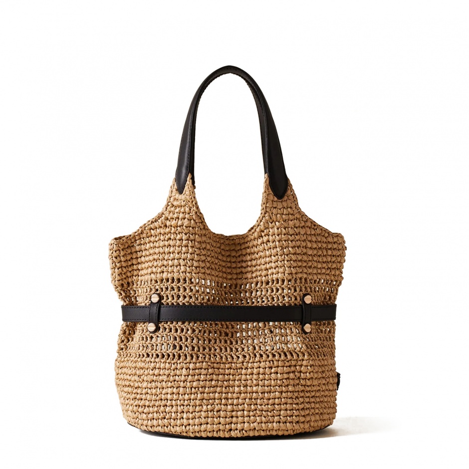 BORBONESE Geantă damă Premiere Bucket Bag mini - vezi 3