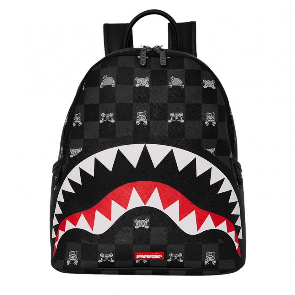 SPRAYGROUND Rucsac GRAY PEEKING CHARACTER - vezi 1