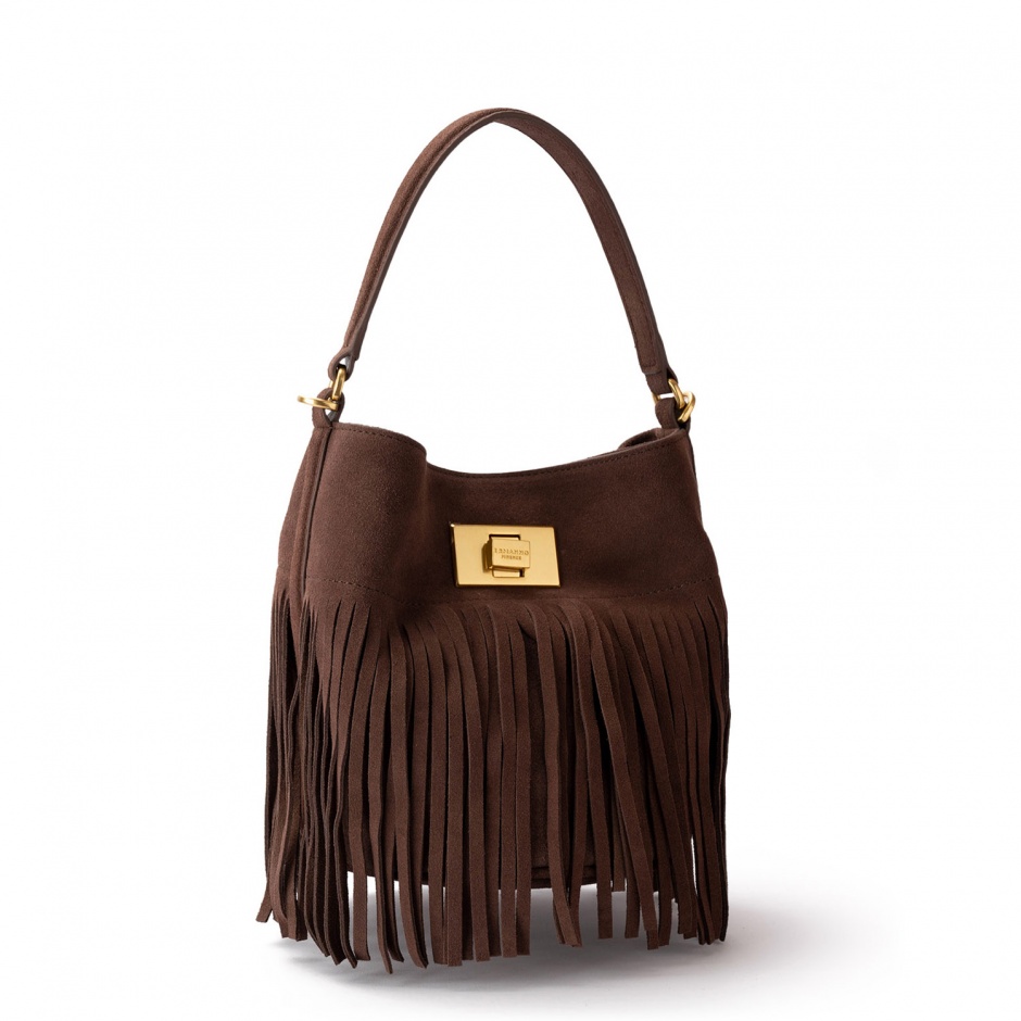 ERMANNO FIRENZE Geantă damă maro Azalea Small - vezi 1