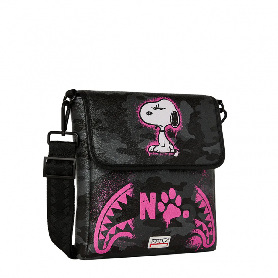 SPRAYGROUND Geantă de umăr PEANUTS SNOOPY PINK STENCIL - vezi 2