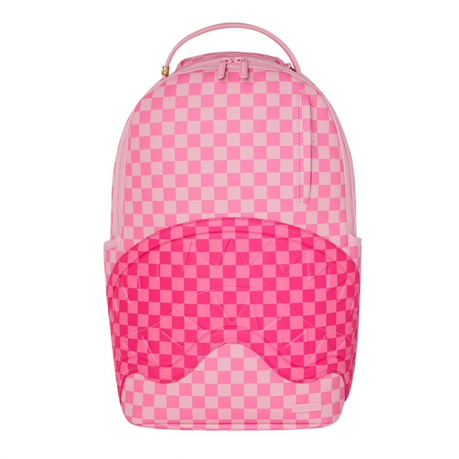 SPRAYGROUND Rucsac PINK SHARKS IN PARIS PATCH - vezi 1