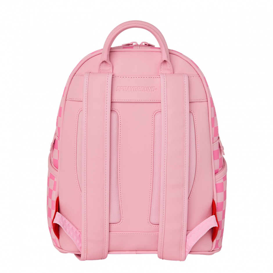 SPRAYGROUND Rucsac PINK SHARKS IN PARIS PATCH - vezi 3