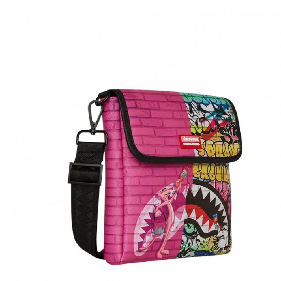 SPRAYGROUND Borsetă PINK PANTHER PAINTING - vezi 2 - Pepina.ro SPRAYGROUND Borsetă PINK PANTHER PAINTING - vezi 2