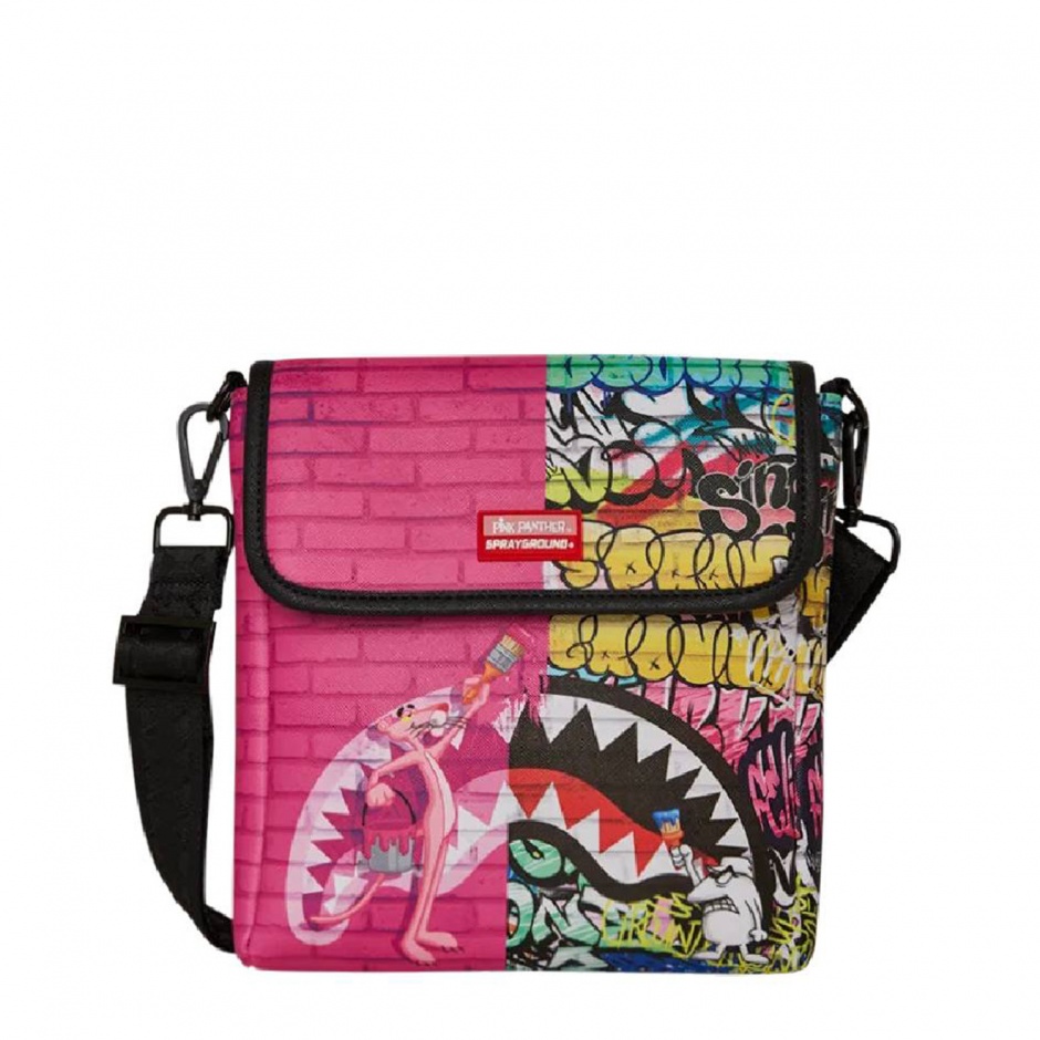 SPRAYGROUND Borsetă PINK PANTHER PAINTING - vezi 1 - Pepina.ro SPRAYGROUND Borsetă PINK PANTHER PAINTING - vezi 1