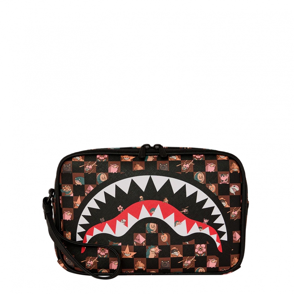 SPRAYGROUND Portfard / Penar PEEKING CHARACTERS REMIX - vezi 1