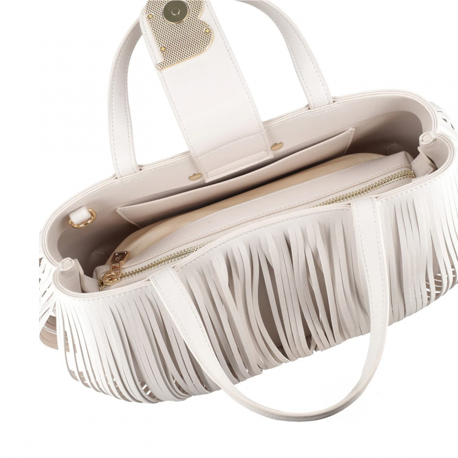 TOSCA BLU Geantă damă albă Taormina - vezi 3