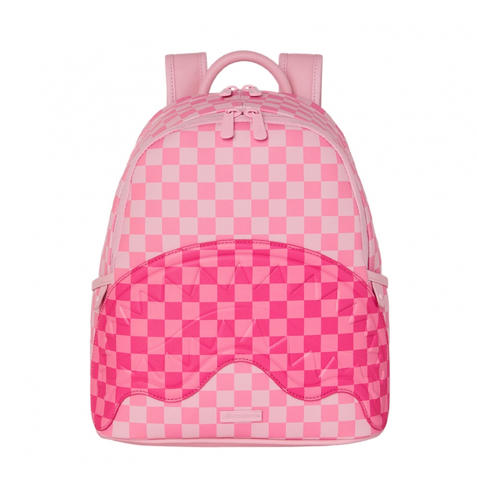 SPRAYGROUND Rucsac PINK SHARKS IN PARIS PATCH - vezi 1