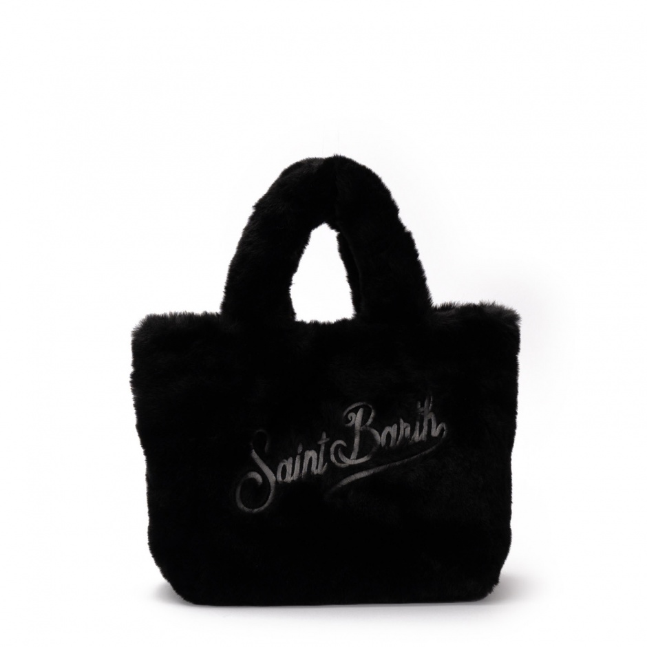 SAINT BARTH Poșetă damă neagră Vanity - vezi 1 - Pepina.ro SAINT BARTH Poșetă damă neagră Vanity - vezi 1