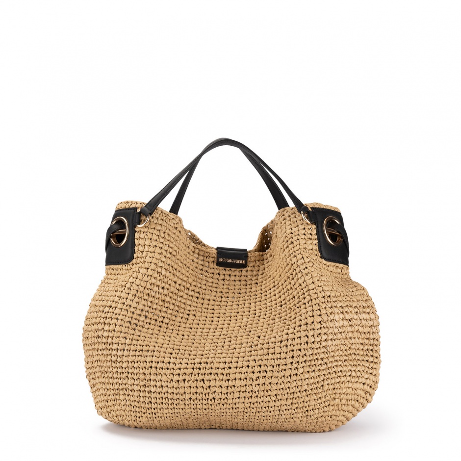 BORBONESE Geantă paie damă London - vezi 1