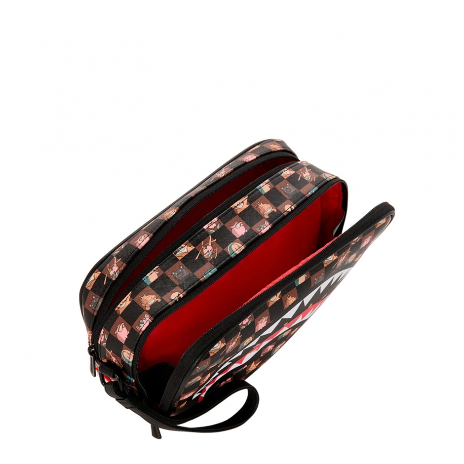 SPRAYGROUND Portfard / Penar PEEKING CHARACTERS REMIX - vezi 4