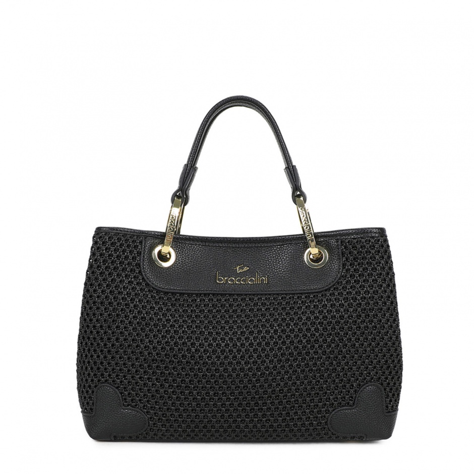 Braccialini Geantă damă neagră Beth Tricot - vezi 1