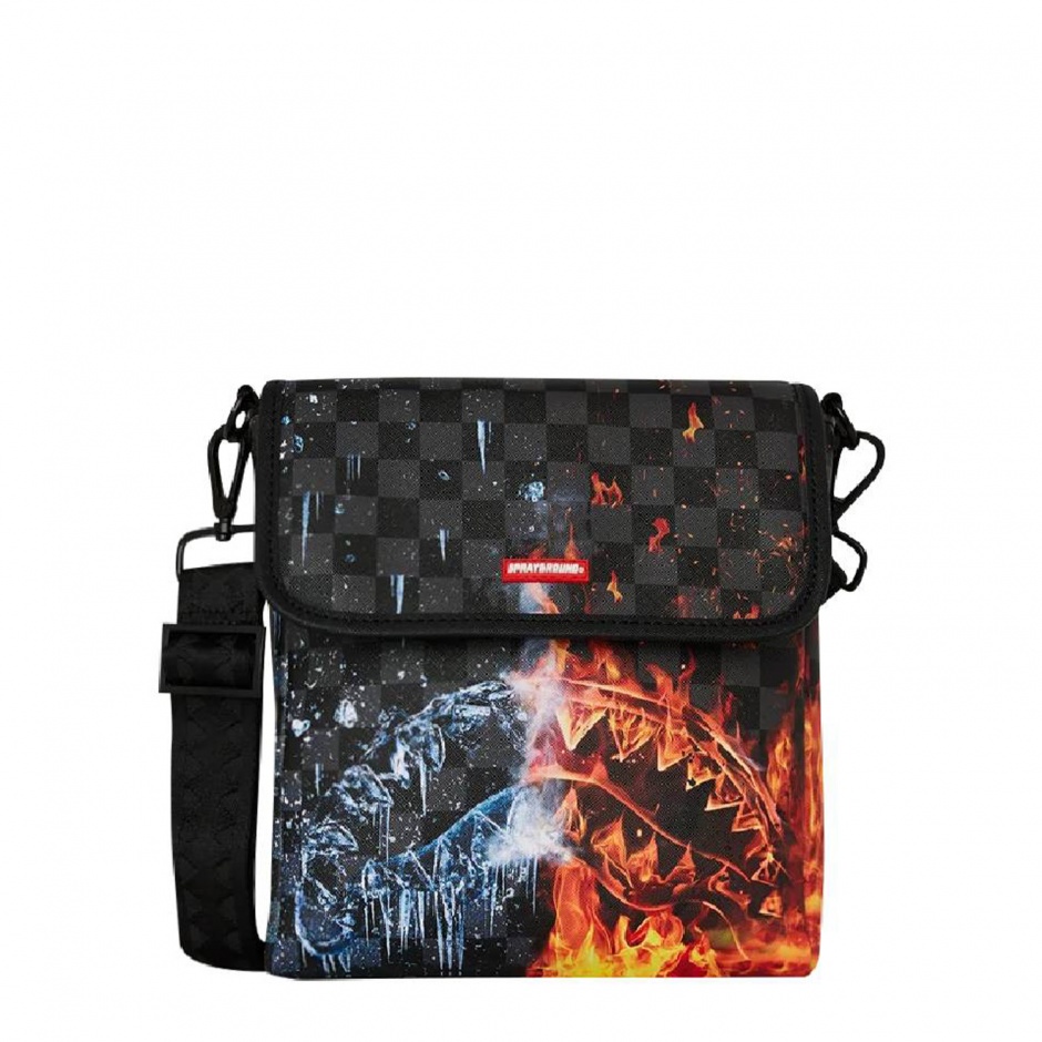 SPRAYGROUND Borsetă FIRE & ICE SHARK - vezi 1 - Pepina.ro SPRAYGROUND Borsetă FIRE & ICE SHARK - vezi 1