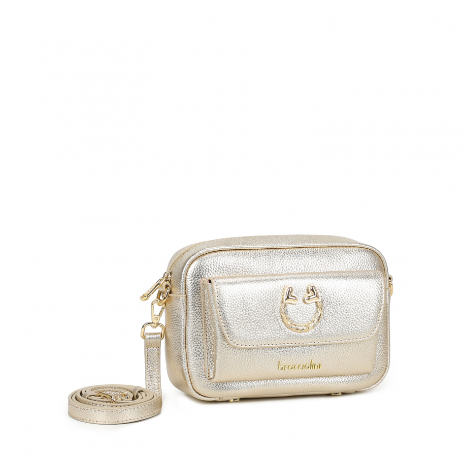 Braccialini Geantă damă aurie Jinny - vezi 2 - Pepina.ro Braccialini Geantă damă aurie Jinny - vezi 2