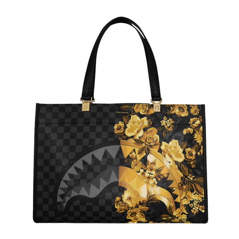 SPRAYGROUND Geantă GOLD FLORAL REMIX - vezi 1