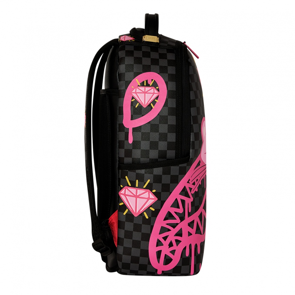 SPRAYGROUND Rucsac PINK PANTHER DRIPPY DIAMONDS - vezi 2 - Pepina.ro SPRAYGROUND Rucsac PINK PANTHER DRIPPY DIAMONDS - vezi 2