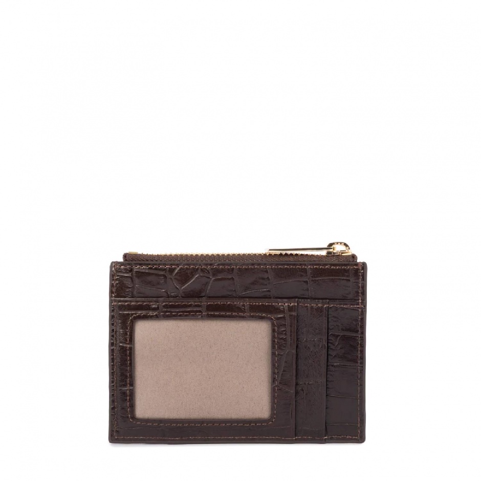 LANCASTER Cardholder maro cu fermoar Exo - vezi 2 - Pepina.ro LANCASTER Cardholder maro cu fermoar Exo - vezi 2