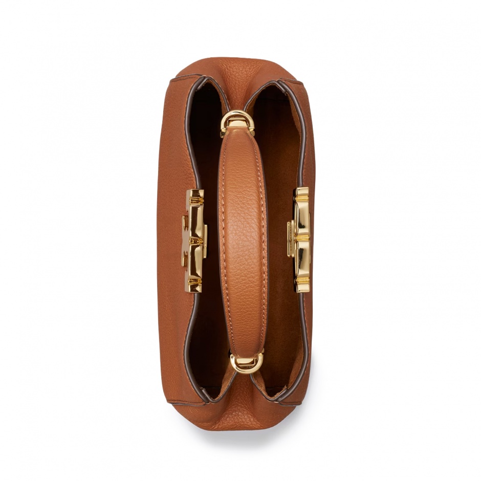 TORY BURCH Geantă damă maro Mini Eleanor - vezi 4 - Pepina.ro TORY BURCH Geantă damă maro Mini Eleanor - vezi 4