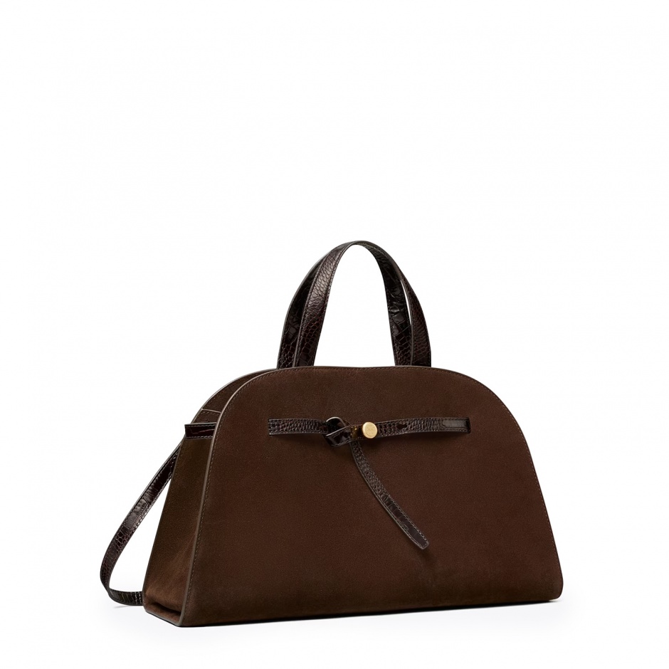 TORY BURCH Ghete damă maro Romy - vezi 2