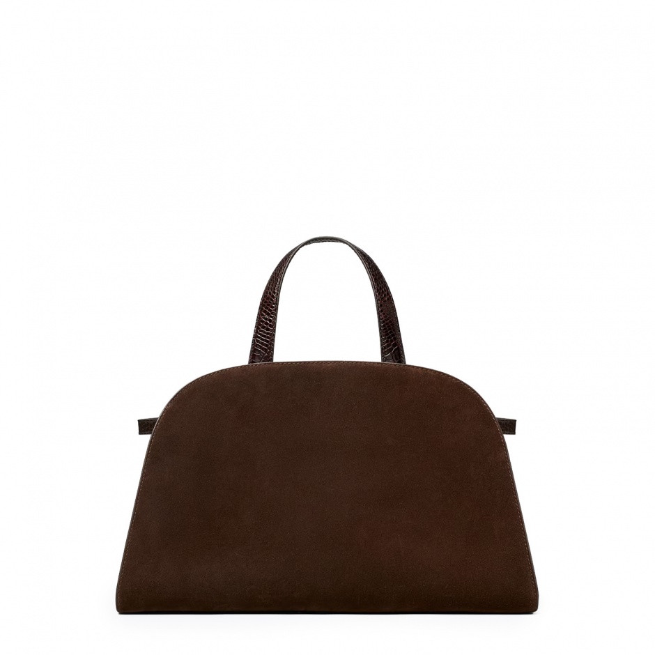 TORY BURCH Ghete damă maro Romy - vezi 3