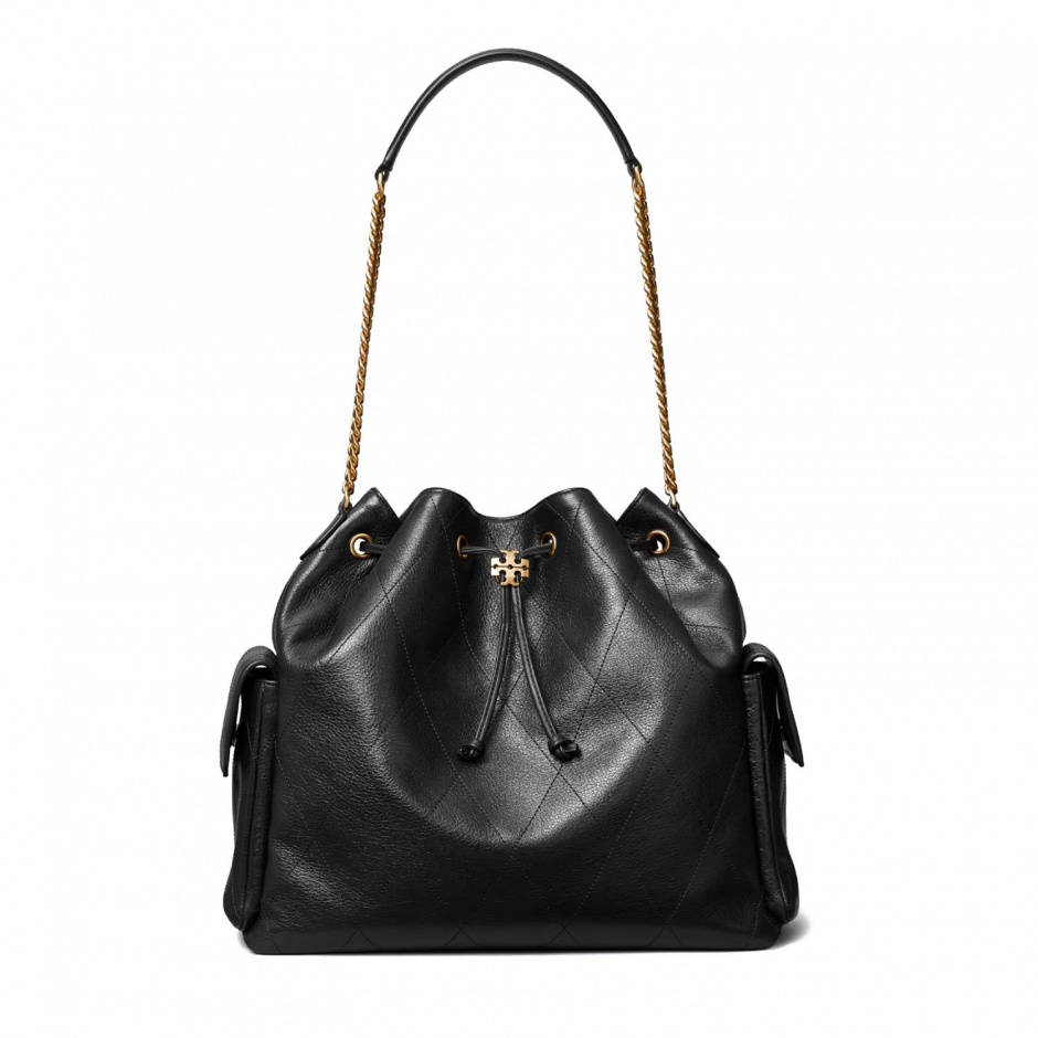 TORY BURCH Geantă damă neagră Large Charlie - vezi 1 - Pepina.ro TORY BURCH Geantă damă neagră Large Charlie - vezi 1