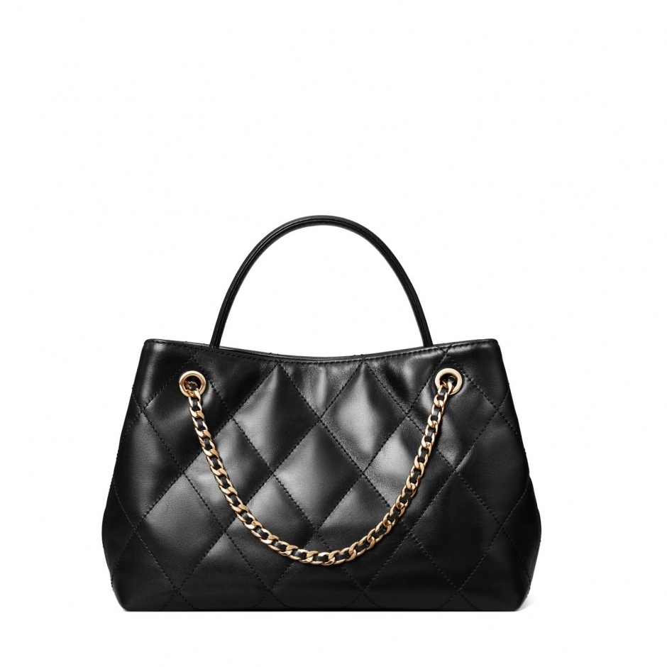 TORY BURCH Geantă damă neagră SMALL FLEMING CARRYALL - vezi 3