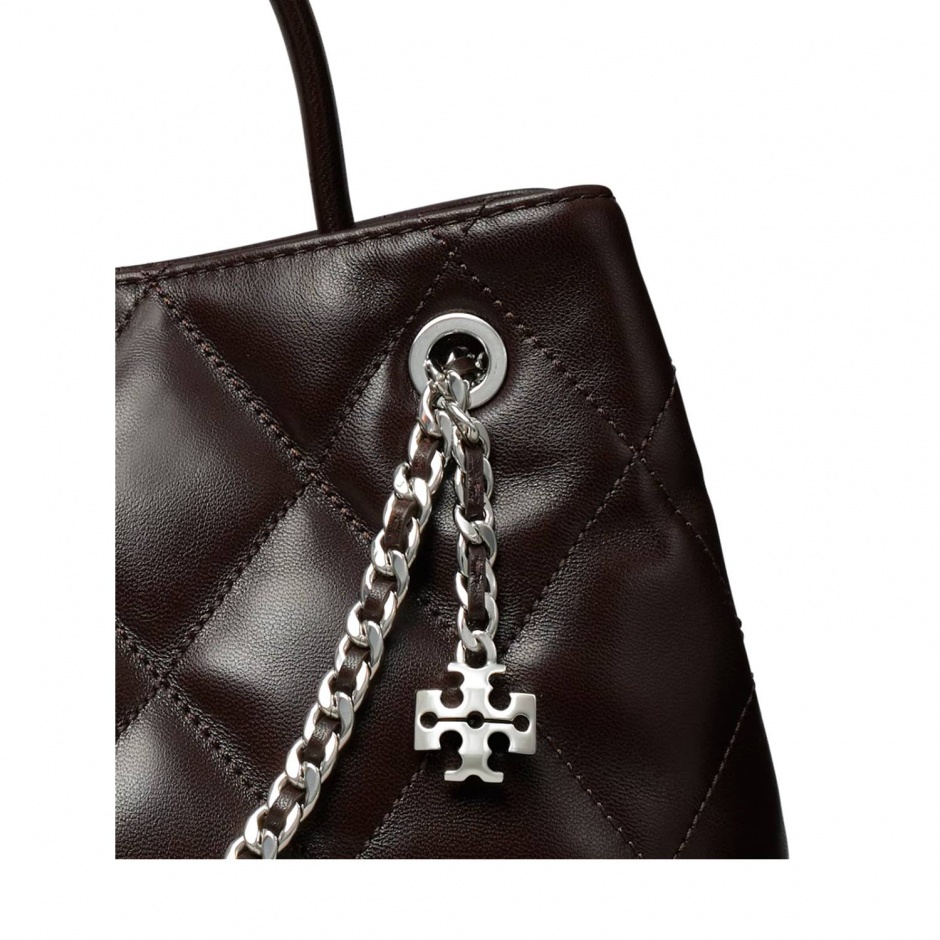 TORY BURCH Geantă damă maro SMALL FLEMING CARRYALL - vezi 4