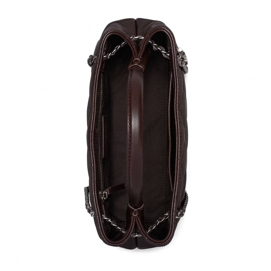 TORY BURCH Geantă damă maro SMALL FLEMING CARRYALL - vezi 5