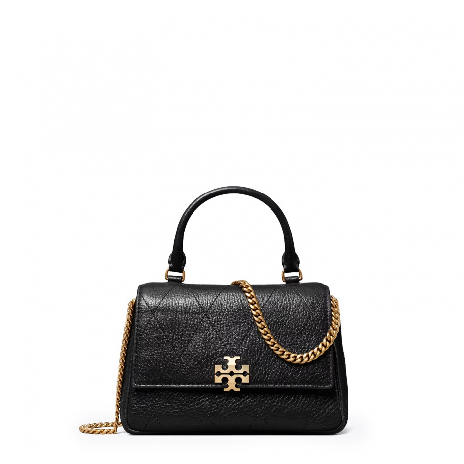 TORY BURCH Geantă damă neagră Mini Charlie - vezi 1 - Pepina.ro TORY BURCH Geantă damă neagră Mini Charlie - vezi 1