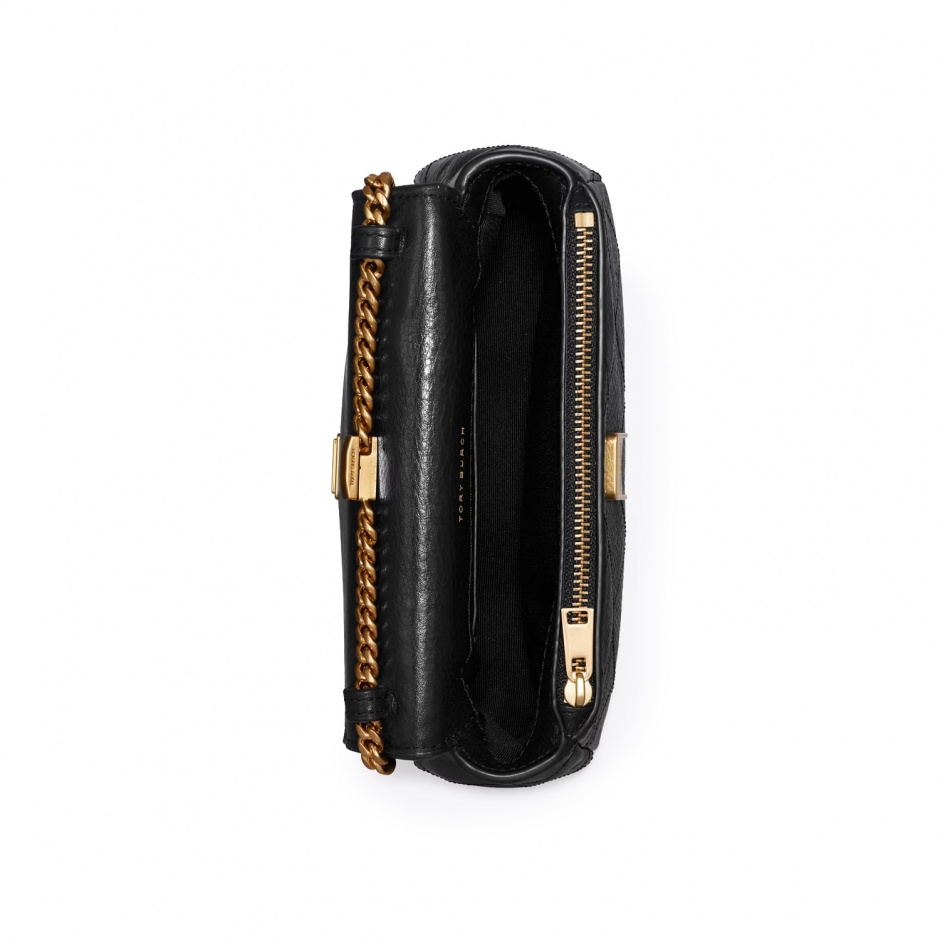 TORY BURCH Geantă damă neagră Mini Charlie - vezi 5 - Pepina.ro TORY BURCH Geantă damă neagră Mini Charlie - vezi 5